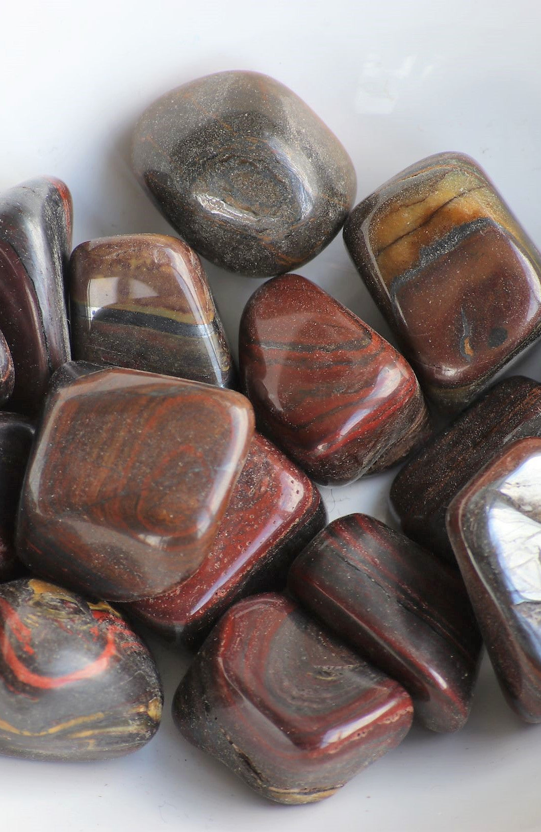 Tiger Iron Tumbled Stone (aka Muggle Stone)